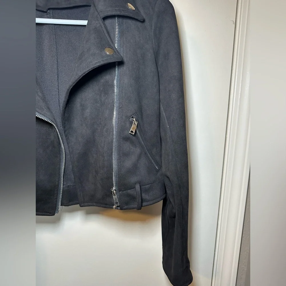 NanaMacs Black Moto Jacket - Picture 3 of 3